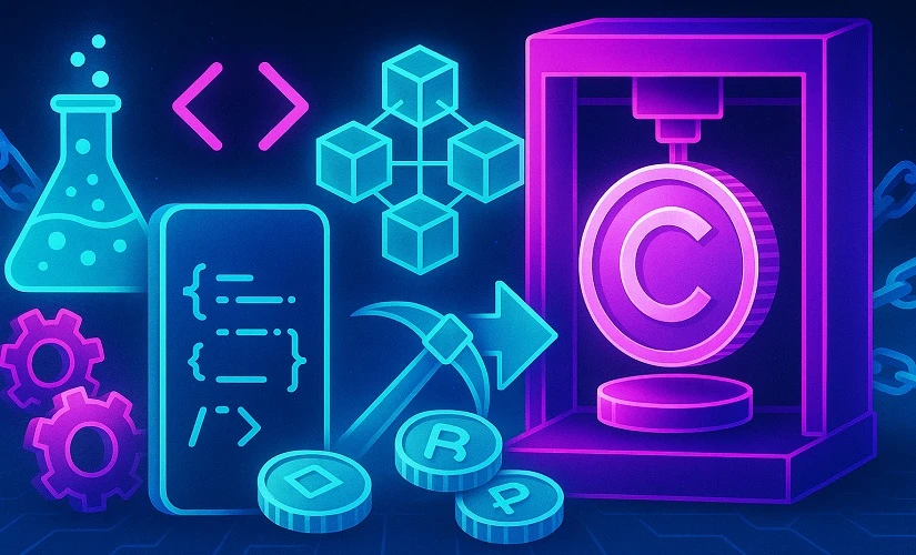 Как создать свою криптовалюту